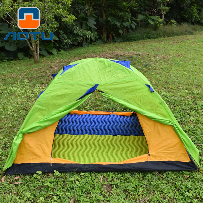 Outdoor Tourist Camping Inflatable Cushion Camping Out of Beach Mat Mountaineering Tent Anti-Tide Cushion Casual Meadow Mat