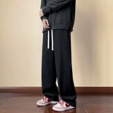 Tide, джинсы, штаны, ретро повседневные брюки, в американском стиле, свободный прямой крой