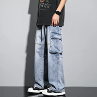 Древний синий [трехмерный мягкий деним]