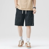 Черная униформа медсестры для отдыха, летние шорты, спортивные шелковые тонкие штаны, свободный прямой крой