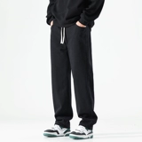 Хаки спортивные штаны, в американском стиле, свободный прямой крой