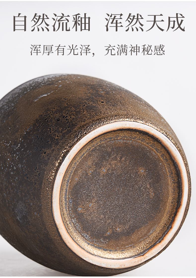 HaoFeng Japanese ceramic pot of pu 'er tea storage tanks seal pot home kung fu tea tea accessories