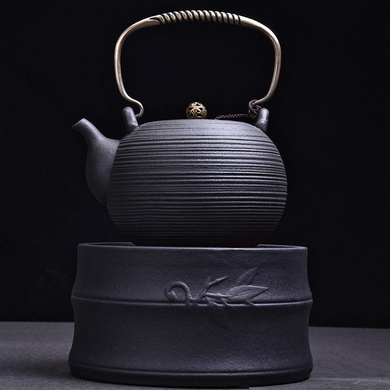 HaoFeng lava rock - boiling kettle electric TaoLu suit household type tea stove'm jug kettle boil tea pot of girder