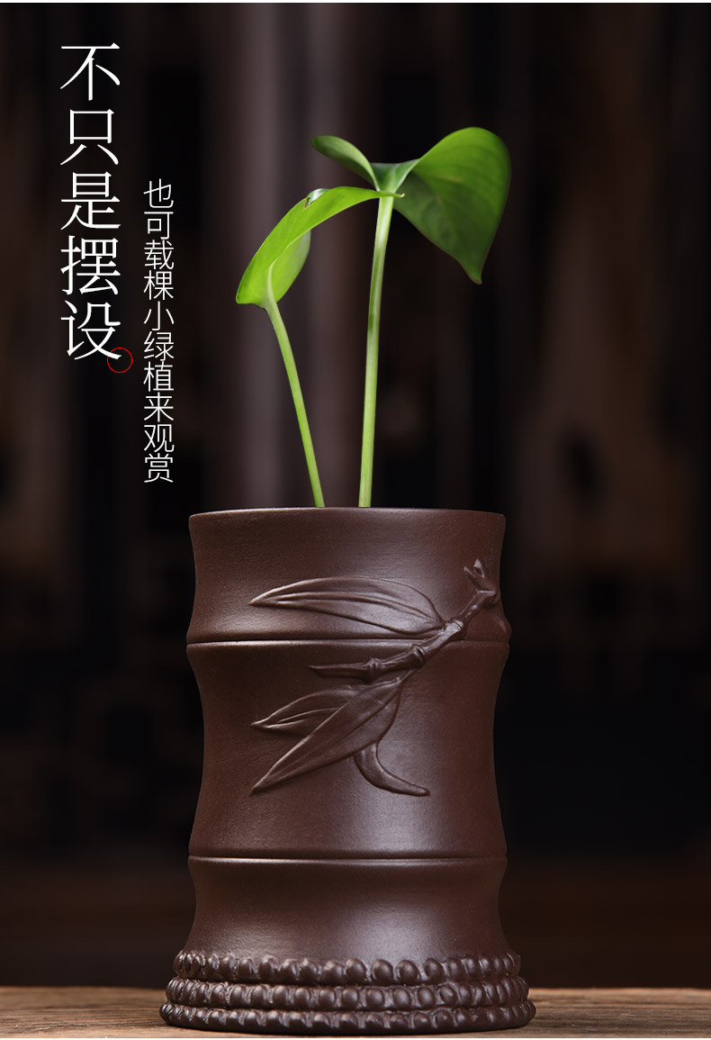 HaoFeng violet arenaceous ebony tea sets tea six gentleman 's combination of kung fu tea accessories ChaGa tea tao