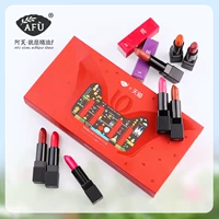 Bộ quà tặng son môi tinh dầu mười màu Afu Bộ mỹ phẩm trang điểm cho người mới bắt đầu - Bộ trang điểm cây kẻ mắt