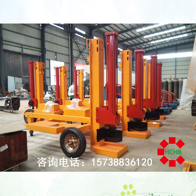 Mobile diesel engine hydraulic wood splitter vertical horizontal household large electric wood splitter wood splitter manufacturer