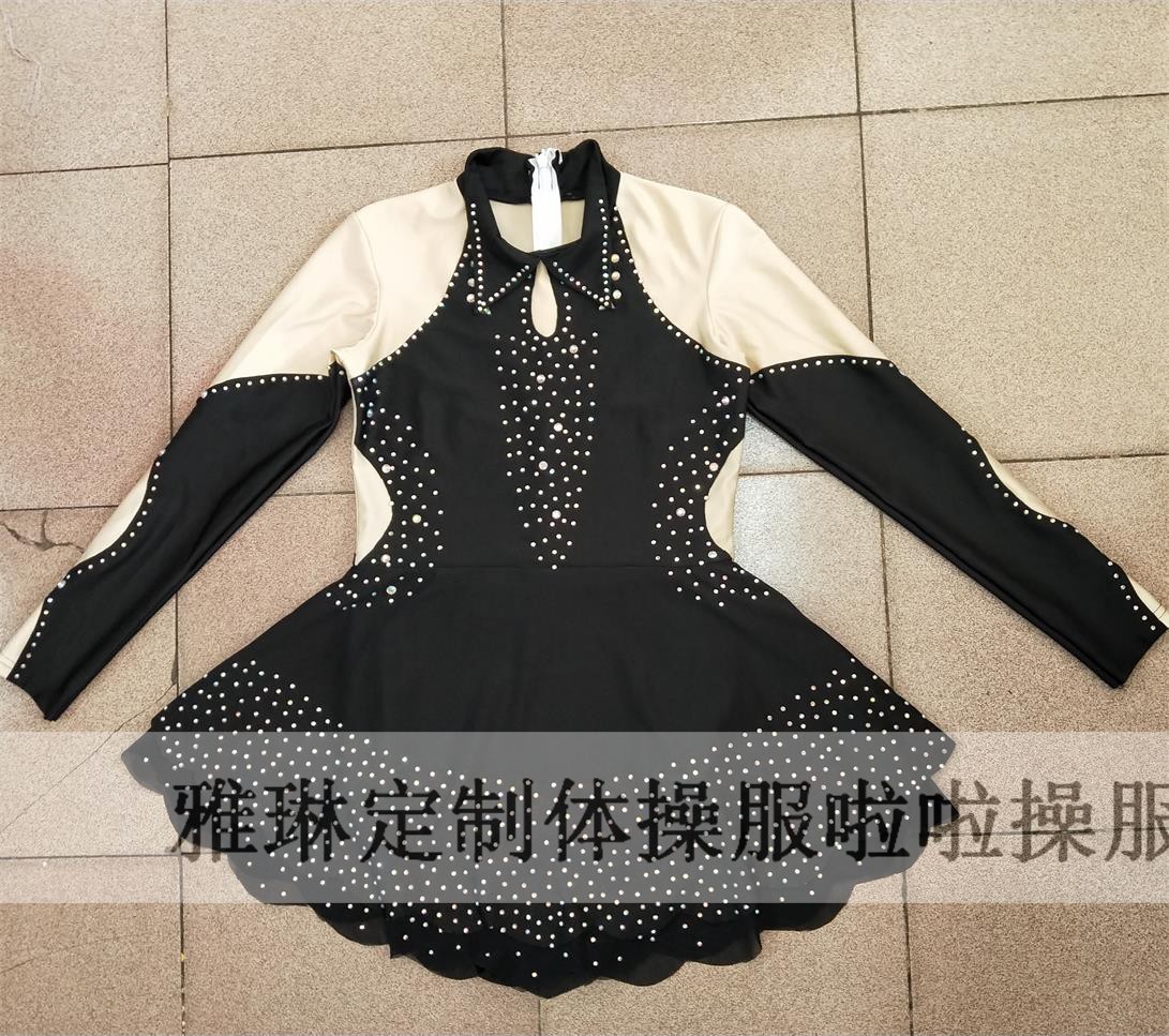 Yılene Custom) cheerleading suit technique to serve jazz cheerleading, artistic gymnastics to new group gymnastics