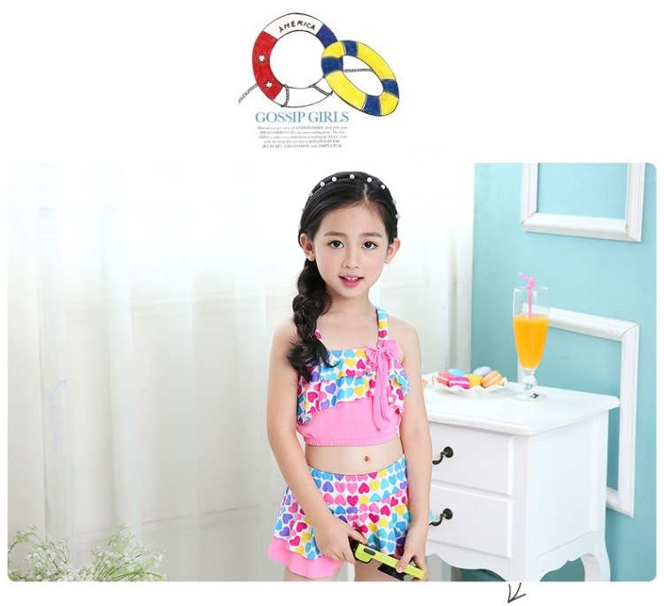 Đồ bơi bé gái Chia nhỏ gợi cảm Công chúa Váy Nhỏ Vừa Lớn Áo tắm cho trẻ em Bikini - Bộ đồ bơi của Kid đồ bơi cho bé 1 tuổi