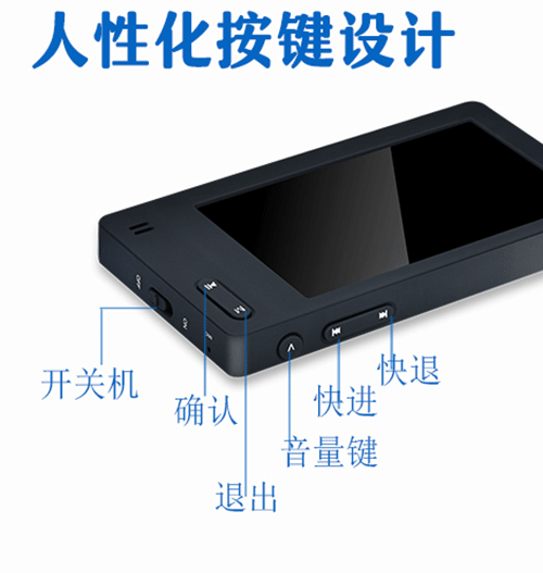máy nghe nhạc bluetooth Máy nghe nhạc mini MP5 siêu mỏng Máy nghe nhạc MP3 Thẻ sinh viên Sách điện tử MP6 màn hình cảm ứng f75648 máy nghe nhạc hỗ trợ bluetooth
