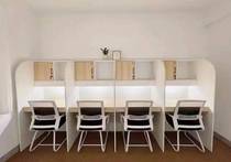 Study room tables and chairs postgraduate entrance examination desk study table immersive partition table shared computer table college student self-study table