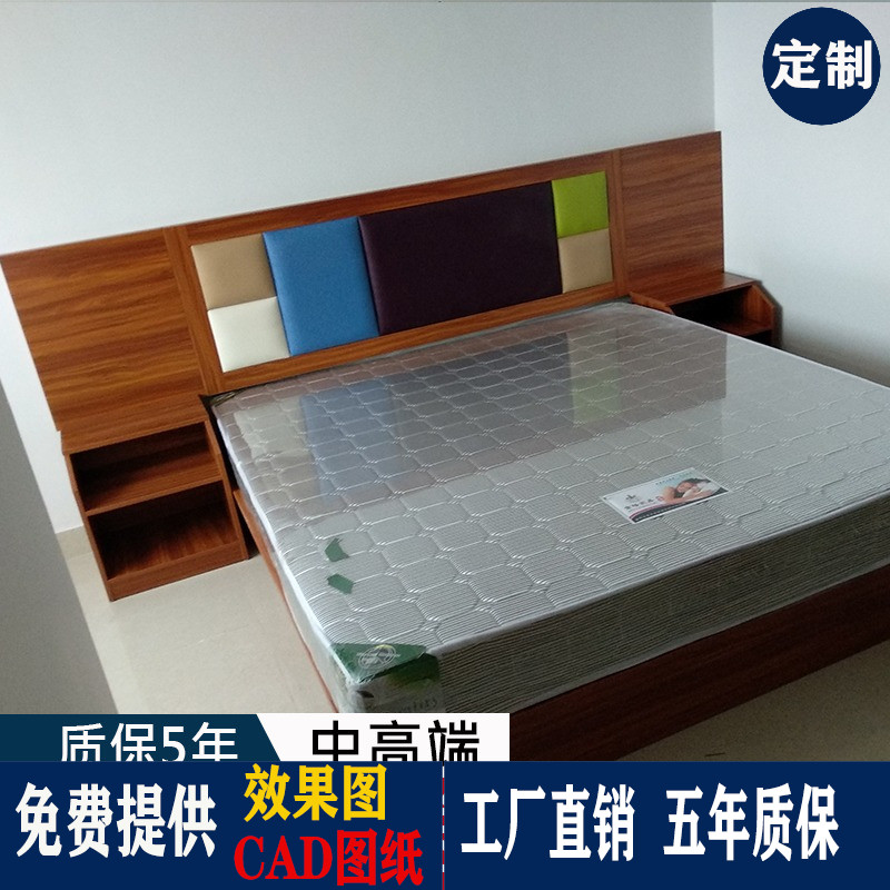 Guest House Furniture Bed with a full range of customised shortcuts Hotel Home Innate and modern high-end Guest House Bed Apartments Innate
