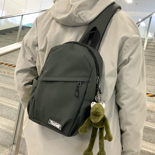 Мужская нагрудная сумка, сумка на одно плечо, сумка через плечо для отдыха, небольшая сумка, ткань оксфорд