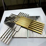 Длинная полоса -металлическая металлическая из нержавеющая сталь мозаичная плитка зеркальная барра