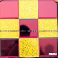 Новый фиолетовый+золотой метеорный душ