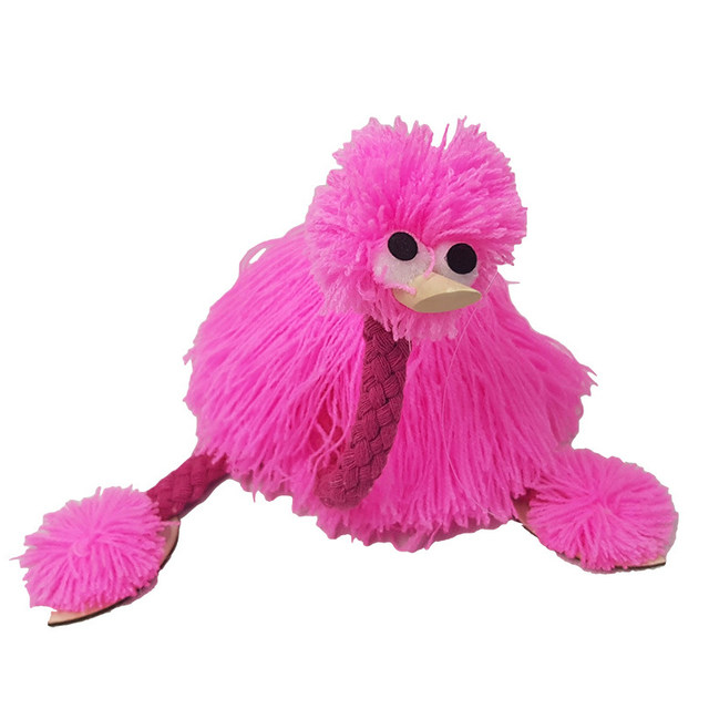 String Puppet Ostrich Funny Creative Funny Puzzle String Puppet Doll New and strange toy String Wooden Doll ຂອງຂວັນ