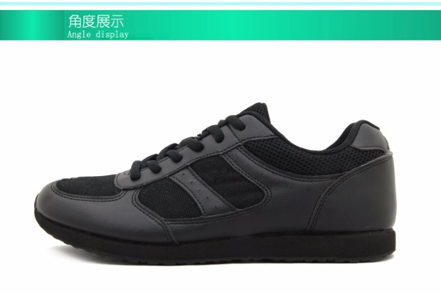 Haiers giày chạy giày giày thể thao nam màu đen Giày thể thao 07a đào tạo sốc hấp thụ giày thoáng khí - Giày chạy bộ jordan xám trắng