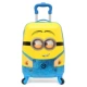 Mới vali trẻ em hoạt hình vali du lịch phổ bánh xe 18 inch nam màu vàng xe đẩy trường hợp trường học kéo hộp vali kéo