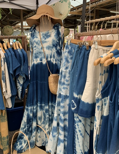 Синди тайская одежда ручной работы этническая траншея