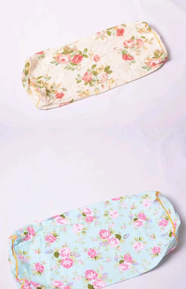 Cũ thô bông gối cổ tử cung tòa gối retro zippered hình chữ nhật gối gối gối túi giấy không hàn - Gối trường hợp gối nước