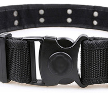 Outdoor training security general black tactical armed belt Security training belt Military fan nylon inner and outer braided belt