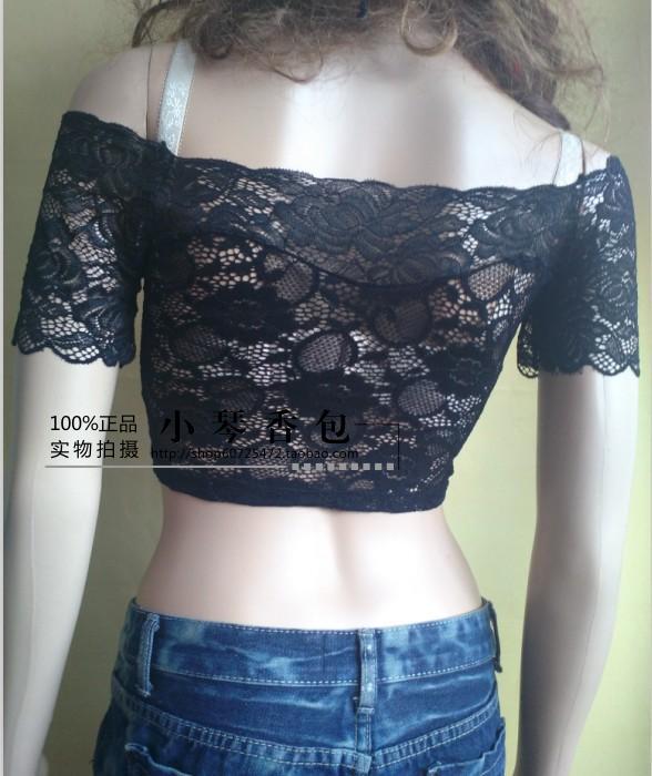 Xiaoqinjia 2026 Half-Length Women's Top for Layering, Versatile Lace Mesh Base Shirt, Short-Sleeve T-Shirt for Women Xiaoqinjia 2026 Half-Length Women's Top for Layering, Versatile Lace Mesh Base Shirt, Short-Sleeve T-Shirt for Women