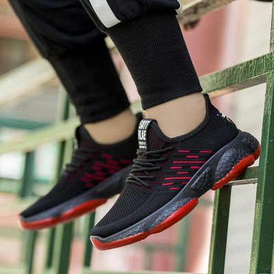 秋季透气跑步休闲百搭网鞋
