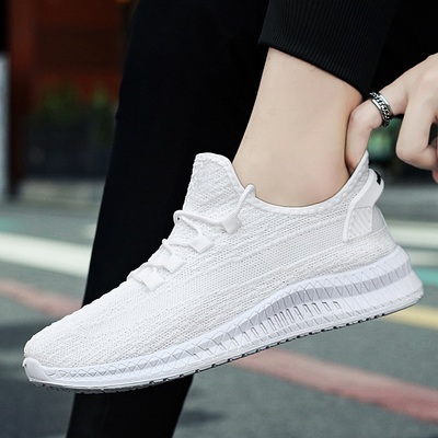 秋季飞织鞋男潮鞋运动鞋