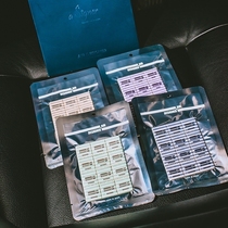 Spot aSigner Car Car Fragrant Tablets Aromatherapy can be broken small 12 pieces of the eighth season TABLET