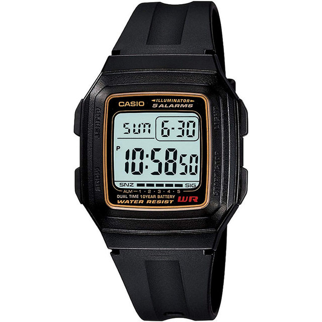 casio square digital watch
