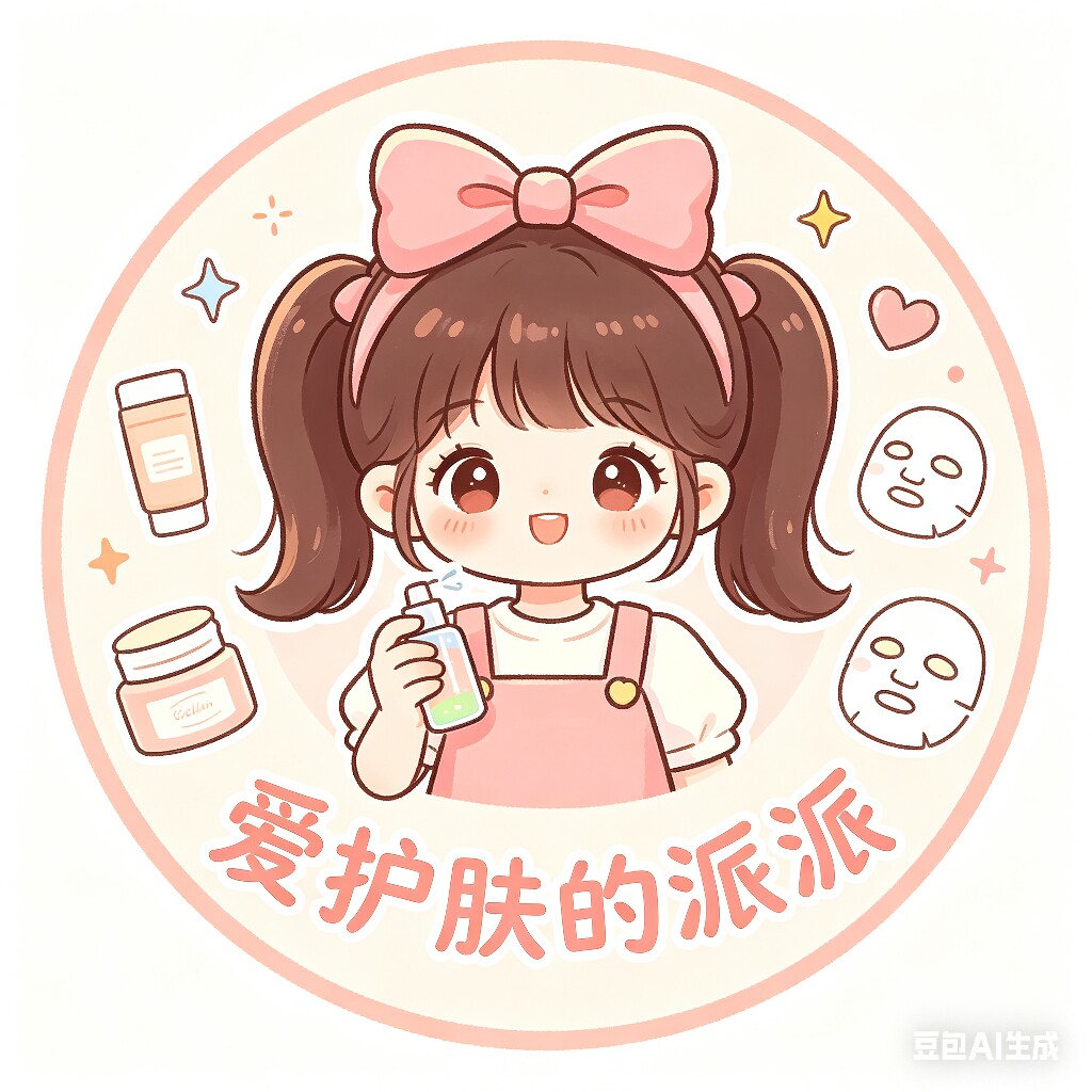 爱护肤的派派的LOGO