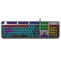 haier (haier) x200 mechanical keyboard 104 key electric race game wired keyboard computer universal green shaft