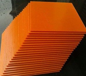 Insulation electric board A level electric board 1mm-100mm Zero-cut machined orange red electric wood cloth plate