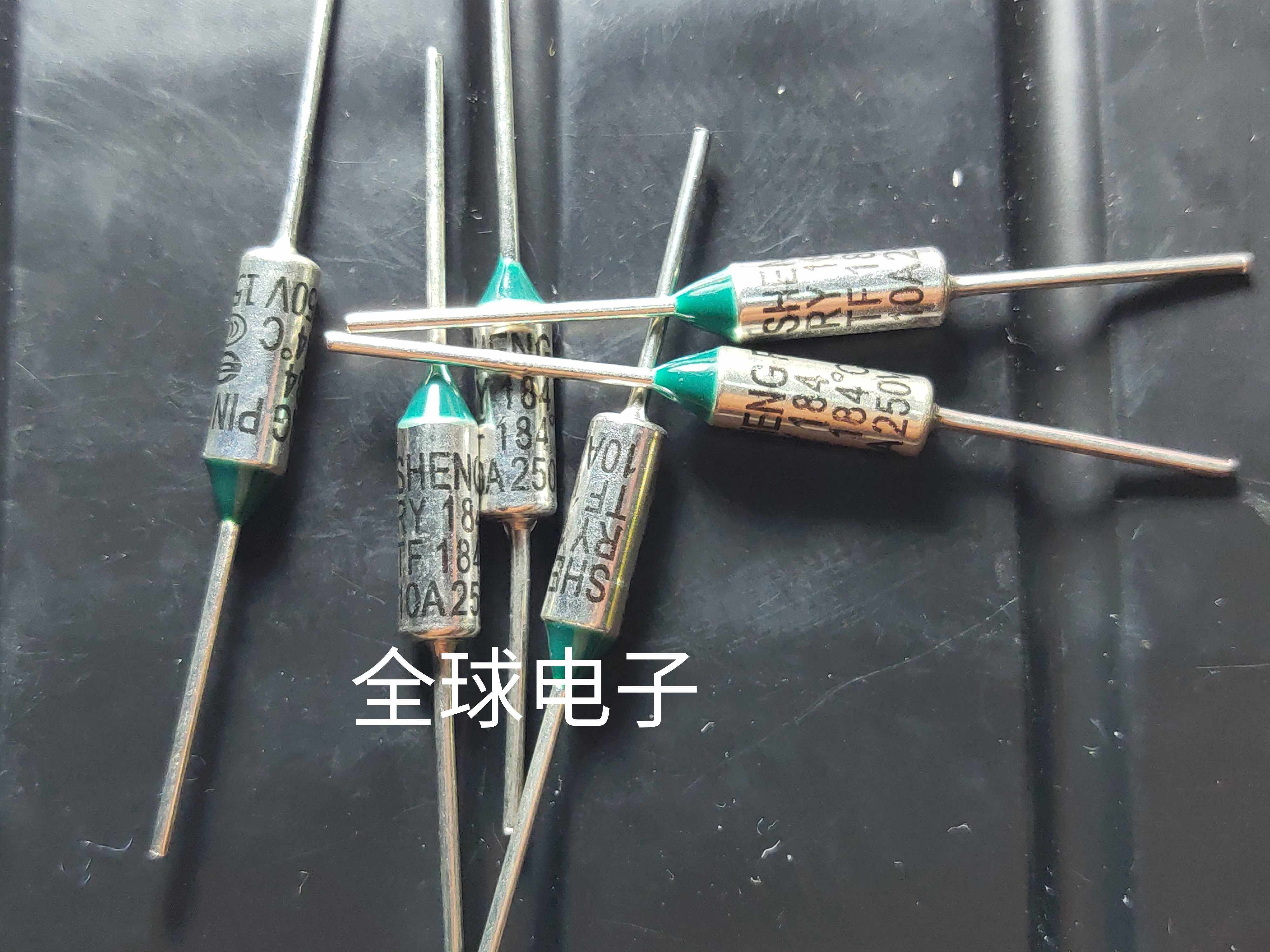 Originally installed SHENG PING RY184 TF184 degrees 10A 250V Temperature protection tube hair 5 more