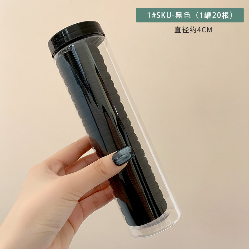 images 16:20 knotted high-bolt towel rings in Korean boxes without seams durable headline hairpin curd hair rings