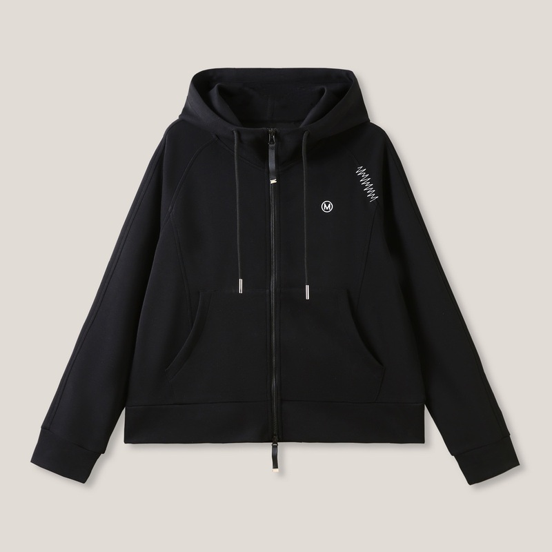 5-20F B Fashionable and Stylish Letter Embroidered Hooded Sweatshirt, Casual Versatile Zip-Up Long-Sleeve Jacket Ss26063 5-20F B Fashionable and Stylish Letter Embroidered Hooded Sweatshirt, Casual Versatile Zip-Up Long-Sleeve Jacket Ss26063