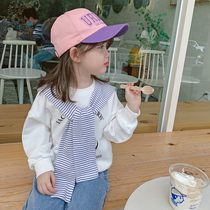 Little pudding baby baby childrens clothing childrens autumn clothes foreign clothes baby Korean fashionable coat girls spring clothes tide