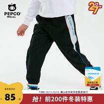 Piggy Banna childrens clothing baby trousers boys childrens 21 winter clothes New sports pants casual pants tide children