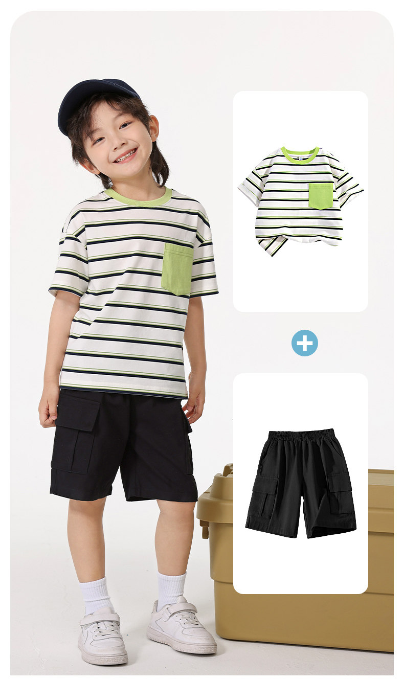 Piggy Banner Boys' Short-Sleeved T-Shirt 2026 New Style Kidsren's Polo Shirt Boys Loose White Lapel Top Pc — 50