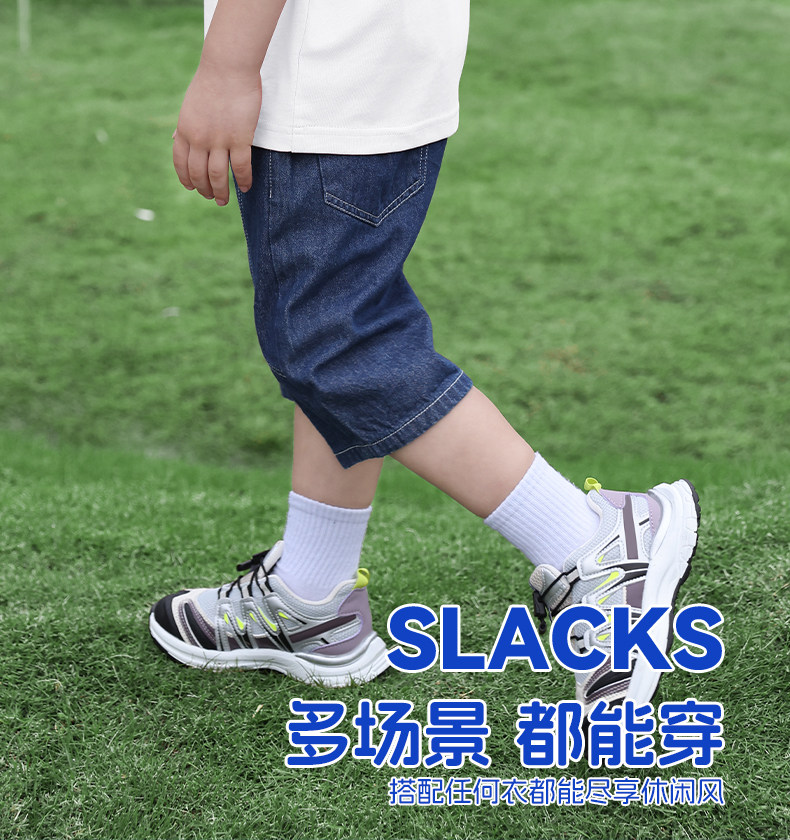 小猪班纳男童短袖t恤2026新款儿童polo衫男孩宽松白色翻领上衣PC — 20