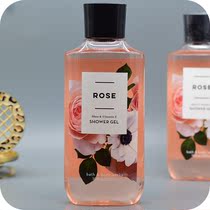 American BBW ROSE ROSE Refreshing fragrance Skin-friendly Shower Gel 295ML Family size BathBody Works