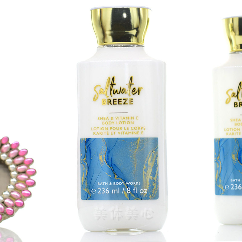 Fresh BBW sea salt breeze scents moisturizing and moisturizing body milk 236ml USA BathBody Works