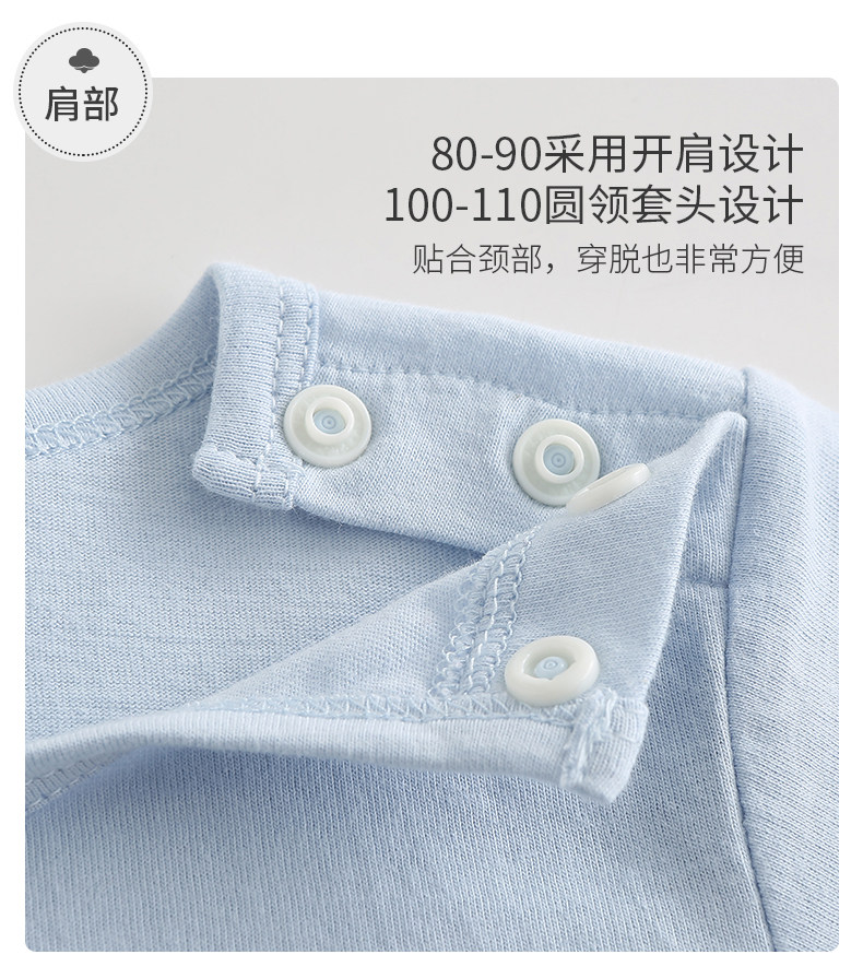 好孩子 男女童纯棉印花短袖T恤 A类品质 图5