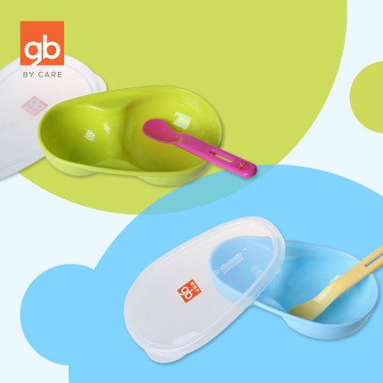 gb好孩子婴儿辅食研磨器辅食碗研磨碗餐具辅