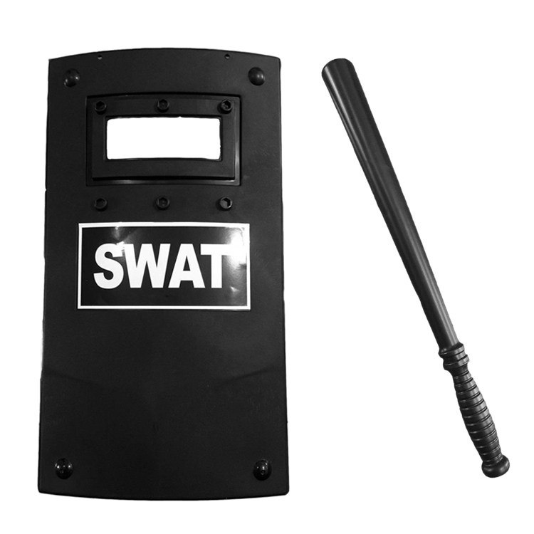 COS Equipped Children Shields Truncheons Suit Stage Film & TV Props Cs Real War Military Applications