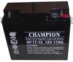 New champion CHAMPION battery NP- 12V17AH UPS EPS DC fire emergency power supply