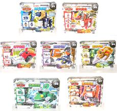 Игрушка Король войны 正版万代授权齿轮战兽吼天怒狮赤火炎龙 暴狂巨猿 gg07合体机器人