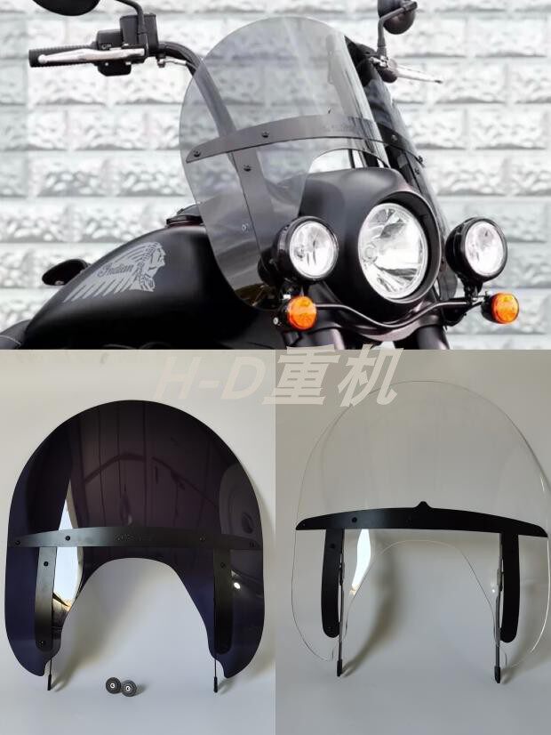 摩托车风挡改装首选⚡️ACZ加厚前风挡,提升安全与颜值🌟-摩托车保险杠-淘宝好物网