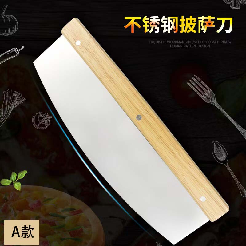 Pizza Cutter Baking Utensils Semi-Circle Pizza Cutter Commercial Stainless Steel Commercial Nougat Cutter Tool Pizza Cutter Baking Utensils Semi-Circle Pizza Cutter Commercial Stainless Steel Commercial Nougat Cutter Tool