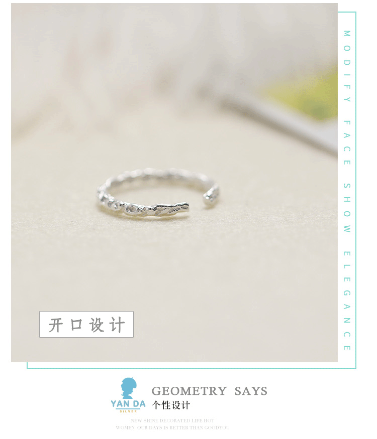 Bague mixte en Argenterie - Ref 3088429 Image 13
