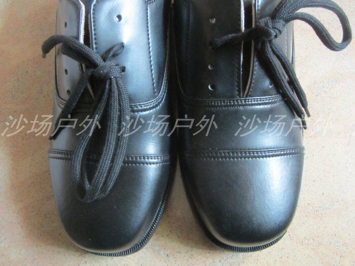 Boots militaires en cuir - Ref 1402133 Image 10